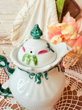 ANTIQUE HANDPAINTED CHOCOLATE POT