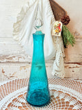 VINTAGE BLENKO WINSLOW ANDERSON SEA GREEN BOTTLE RARE