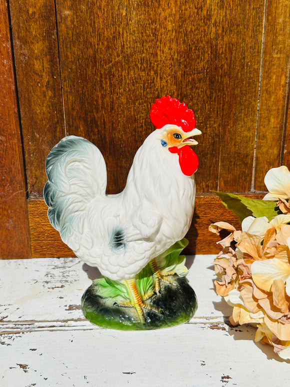 ROOSTER VINTAGE ORNATE STATUETTE