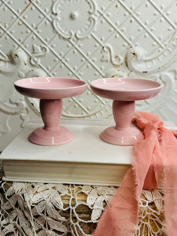 SET OF 2 PINK RISERS - 4 SETS AVAILABLE