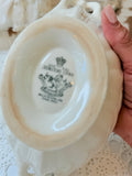 VINTAGE IRONSTONE ORNATE SERVING BOWL