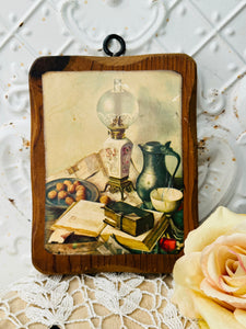 WOODEN VINTAGE WALL ART HANDMADE #2