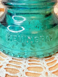 VINTAGE TURQUOISE HEMINGRAY INSULATORS - 3 AVAILABLE