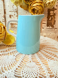 VINTAGE MIKASA BLUE MIDCENTURY CERA-STONE CREAMER