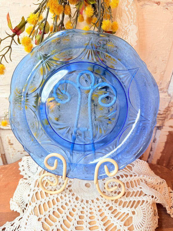 ROYAL LACE COBALT BLUE DINNER PLATE