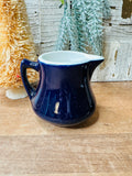 BLUE VINTAGE CREAMER - 2 AVAILABLE