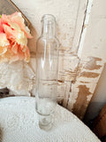 VINTAGE GLASS PASTRY DOUGH ROLLING PIN