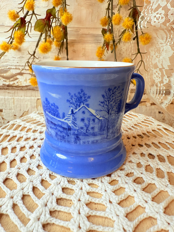CURRIER AND IVES VINTAGE MUG