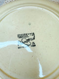 VINTAGE ROOSTER HANDPAINTED LARGE PLATE