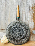 ANTIQUE SPATTER SCREEN STRAINER - 2 AVAILABLE