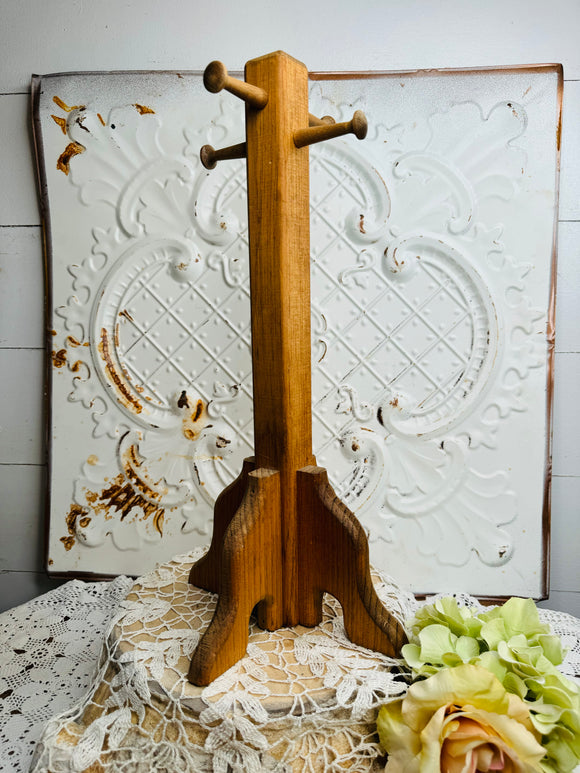 VINTAGE WOOD RACK