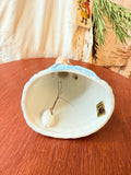 ORNATE VINTAGE BELL - BLUE DETAILED