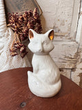VINTAGE GOLD EAR CAT STATUETTE