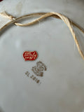 VINTAGE LEFTON FLORAL PORCELAIN PLATE