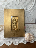 ORNATE BRONZE COLORED 3D CHERUB BOX