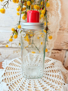 VINTAGE MASON JAR COCKTAIL SHAKER