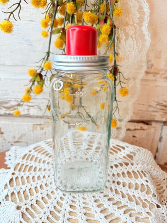 VINTAGE MASON JAR COCKTAIL SHAKER