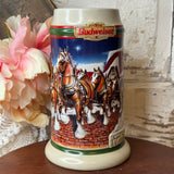 VINTAGE BUDWEISER CHRISTMAS MUG
