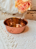 VINTAGE HAMMERED COPPER BOWL - 2 AVAILABLE