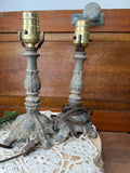 ORNATE VINTAGE DETAILED CAST IRON LAMP - 2 AVAILABLE