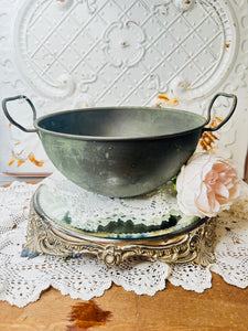 PATINAD ANTIQUE COPPER COLANDER