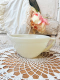 VINTAGE MID CENTURY MILK GLASS BATTER BOWL