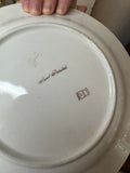 VINTAGE HAND PAINTED FLORAL BAVARIA PLATE