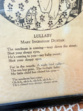 VINTAGE FRAMED LULLABY ART