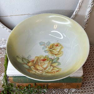 GORGEOUS GERMANY FLORAL LARGE BOWL