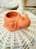 TERRA COTTA VINTAGE SNAIL PLANTER