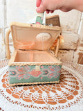VINTAGE PAISLEY SEWING BASKET