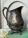 PERFECTLY PATINAD SILVER ANTIQUE PITCHER #2