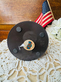 RESIN EAGLE HEAD FIGURINE