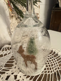 WINE GLASS HOLIDAY DIORAMA ADORABLE