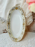 VINTAGE GOLD TRIM NORITAKE CELERY DISH