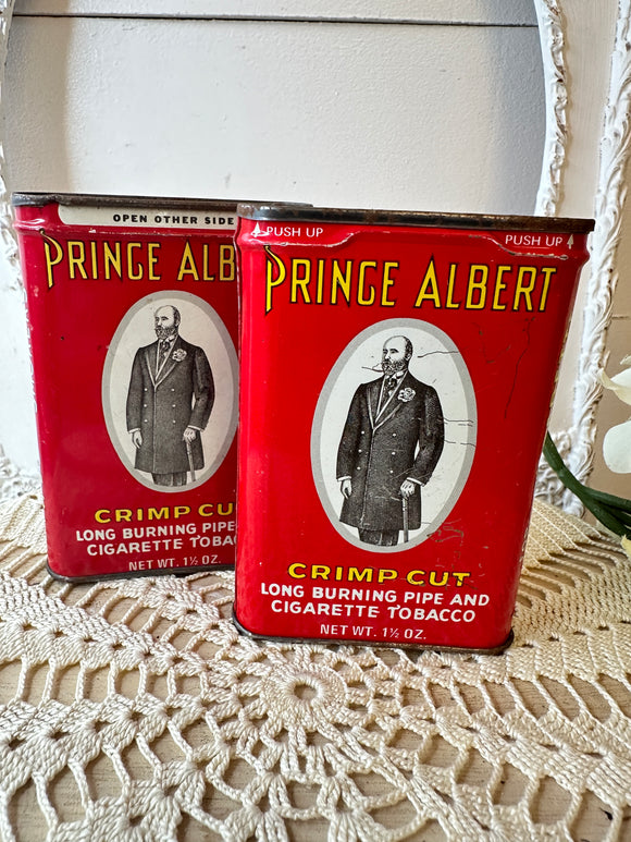 SET OF VINTAGE PRINCE ALBERT TOBACCO BOXES