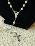 VINTAGE ROSARY - PEARL - 2 AVAILABLE