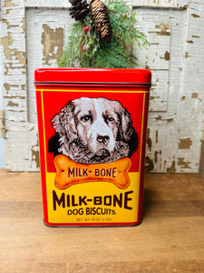 VINTAGE MILK BONE TIN