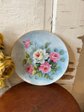 VINTAGE LEFTON FLORAL PORCELAIN PLATE
