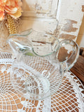VINTAGE LARGE GLASS “KOOL AID” STYLE PITCHER