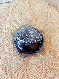VINTAGE BLOWN COBALT BLUE GLASS STAR DECOR