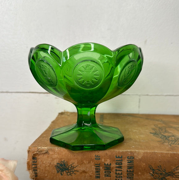 FOSTORIA EMERALD COIN COMPOTE