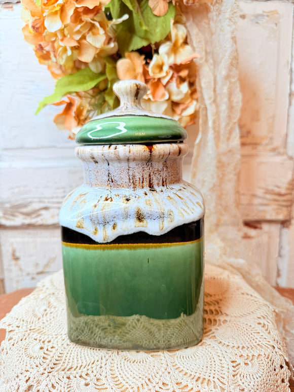 CERAMIC DRIP STYLE CANISTER