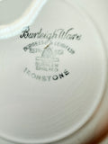 SET OF 4 VINTAGE IRONSTONE DESSERT PLATES