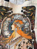 VINTAGE INSPIRED LADY TOTE BAG