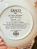 VINTAGE NURSERY RHYME PLATE - “A Tisket, A Tasket”