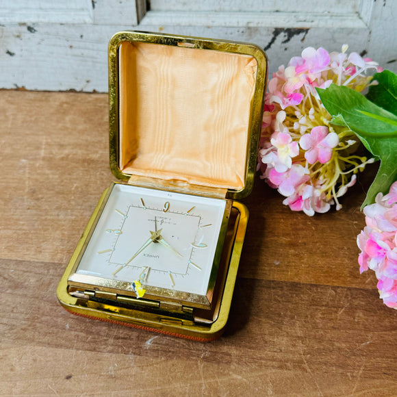 VINTAGE FOLDABLE VINTAGE CLOCK