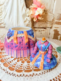 VINTAGE VICTORIAN DRESS COOKIE JAR