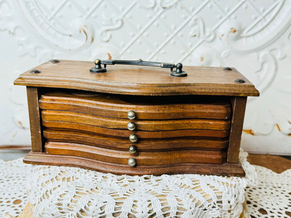 Vintage snack coaster holder