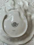 VINTAGE CERAMIC FITZ AND FLOYD SANTA COOKIE PLATE